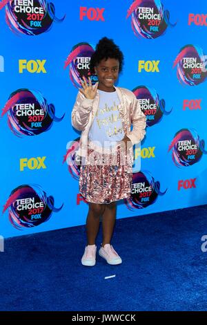Cece : au niveau des arrivées pour les Teen Choice Awards 2017 - Arrivées, le Galen Center, Los Angeles, CA 13 août 2017. Photo par : Priscilla Grant/Everett Collection Banque D'Images