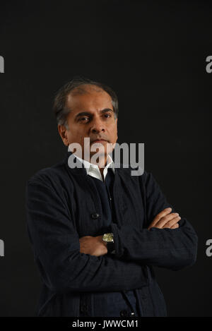 Edinburgh, Ecosse, Royaume-Uni. 14Th Aug 2017. Edinburgh International Book Festival 2017. 14 août 2017. Sunil Khilnani auteur d'incarnations : l'Inde à 50 vies. Crédit : Stuart Cobley/Alamy Live News Banque D'Images