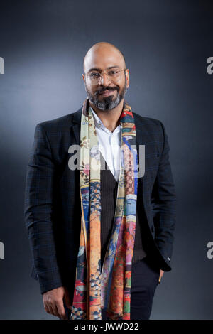 Edinburgh, Royaume-Uni. 14Th Aug 2017. Ehsan Abdollahi, l'illustratrice iranienne, apparaissant à l'Edinburgh International Book Festival. Crédit : GARY DOAK/Alamy Live News Banque D'Images