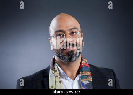 Edinburgh, Royaume-Uni. 14Th Aug 2017. Ehsan Abdollahi, l'illustratrice iranienne, apparaissant à l'Edinburgh International Book Festival. Crédit : GARY DOAK/Alamy Live News Banque D'Images