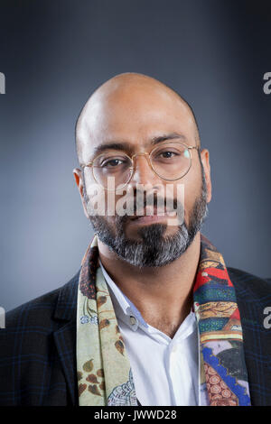 Edinburgh, Royaume-Uni. 14Th Aug 2017. Ehsan Abdollahi, l'illustratrice iranienne, apparaissant à l'Edinburgh International Book Festival. Crédit : GARY DOAK/Alamy Live News Banque D'Images