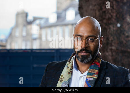 Edinburgh, Royaume-Uni. 14Th Aug 2017. Ehsan Abdollahi, l'illustratrice iranienne, apparaissant à l'Edinburgh International Book Festival. Crédit : GARY DOAK/Alamy Live News Banque D'Images