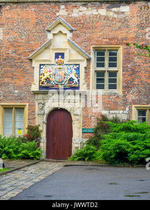 King's Manor actuellement occupé par l'Université de York, le logement le Département de l'archéologie et les centres pour les études médiévales et 18e siècle Banque D'Images