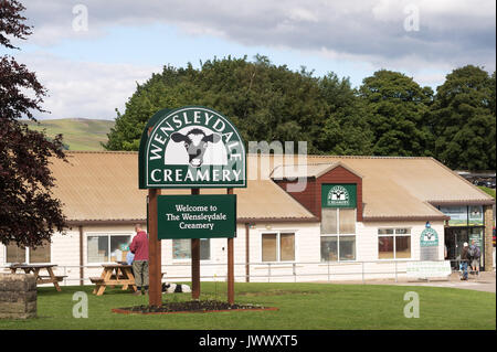 Wensleydale Creamery, Hawes, Wensleydale, North Yorkshire, England, UK Banque D'Images