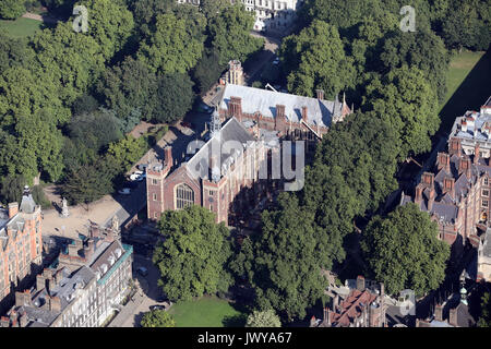 Vue aérienne de Lincoln's Inn Field, Londres WC2A, UK Banque D'Images