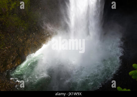 Les spectaculaires chutes Brandywine Brandywine Provincial Park près de Whistler British Columbia Canada Banque D'Images