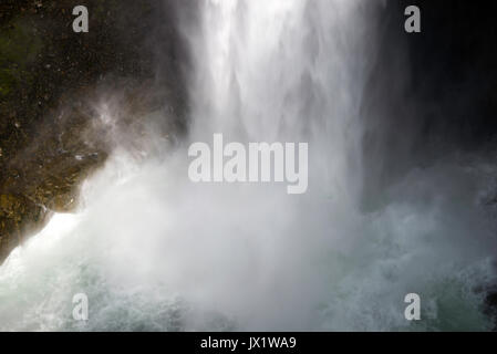 Les spectaculaires chutes Brandywine Brandywine Provincial Park près de Whistler British Columbia Canada Banque D'Images