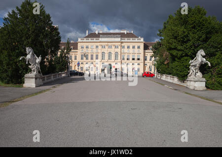 L'Autriche, de Vienne, de Maria Theresien Platz Museumsquartier Banque D'Images