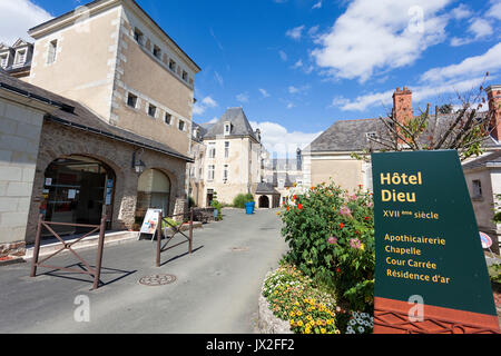 Hôtel-Dieu, Baugé, Maine-et-Loire, Pays de la Loire, France Banque D'Images