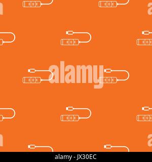 Connecteurs adaptateur USB sans motif Illustration de Vecteur