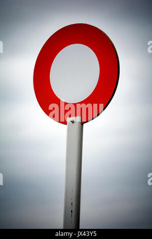 Terminer gagnant hippodrome à post Banque D'Images