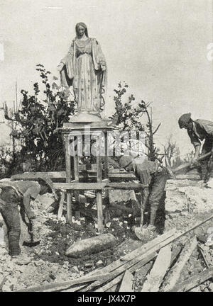 La Madonna de Montauban, 1916, WW1 Banque D'Images