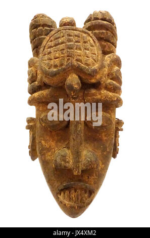 L'esprit d'eau head crest (pipligbo), Kalabari Ijo, vallée du Delta du Niger, au Nigeria, au début du xxe siècle, bois Krannert Art Museum, UIUC DSC06181 Banque D'Images