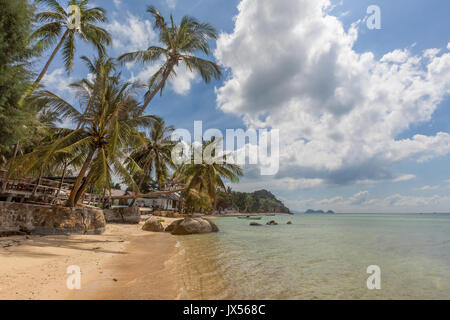 Plage de Haad Chao Phao,, Koh Phangan island, Thaïlande Banque D'Images