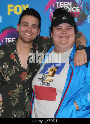 LOS ANGELES, CA - le 13 août : Les clients, aux Teen Choice Awards 2017 à Galen Center le 13 août 2017 à Los Angeles, Californie. Credit : Faye Sadou/MediaPunch Banque D'Images