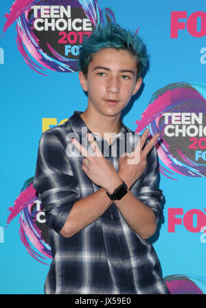 LOS ANGELES, CA - le 13 août : Les clients, aux Teen Choice Awards 2017 à Galen Center le 13 août 2017 à Los Angeles, Californie. Credit : Faye Sadou/MediaPunch Banque D'Images