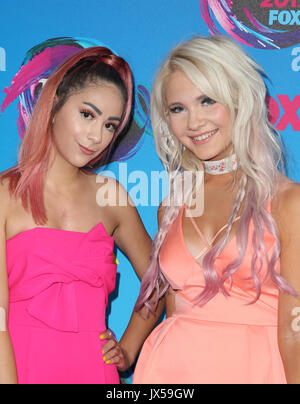 LOS ANGELES, CA - le 13 août : Les clients, aux Teen Choice Awards 2017 à Galen Center le 13 août 2017 à Los Angeles, Californie. Credit : Faye Sadou/MediaPunch Banque D'Images