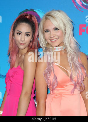 LOS ANGELES, CA - le 13 août : Les clients, aux Teen Choice Awards 2017 à Galen Center le 13 août 2017 à Los Angeles, Californie. Credit : Faye Sadou/MediaPunch Banque D'Images