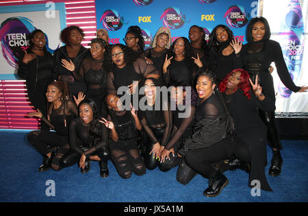LOS ANGELES, CA - le 13 août : Les clients, aux Teen Choice Awards 2017 à Galen Center le 13 août 2017 à Los Angeles, Californie. Credit : Faye Sadou/MediaPunch Banque D'Images