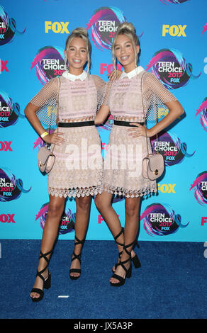 LOS ANGELES, CA - le 13 août : Les clients, aux Teen Choice Awards 2017 à Galen Center le 13 août 2017 à Los Angeles, Californie. Credit : Faye Sadou/MediaPunch Banque D'Images