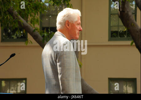 Le président Bill Clinton fait parler de la campagne d'Hillary clinton rallye 3,2016 avril los angeles,californie. Banque D'Images