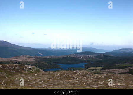 Vue Suidhe, Highlands, Scotland Banque D'Images