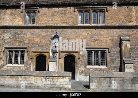 Bradford on Avon, Royaume-Uni - 13 août 2017 : Wallington Hall sur la rue de l'Église Banque D'Images