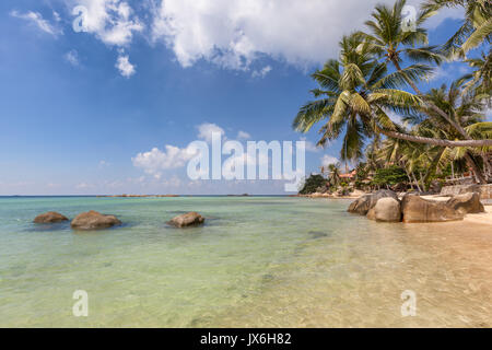 Plage de Haad Chao Phao,, Koh Phangan island, Thaïlande Banque D'Images