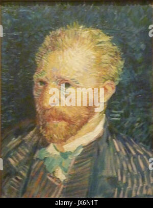 091 Vincent Van Gogh Portrait de l'artiste Banque D'Images