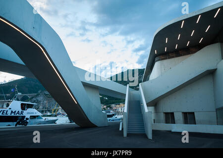 Terminal Maritime Salerno / Zaha Hadid Banque D'Images