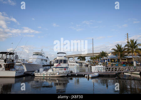 Sunset Bay Marina & anchorage, st. lucie river, Stuart florida Banque D'Images