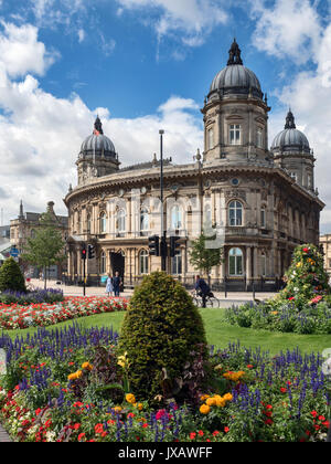 Musée maritime de coque Coque Yorkshire Angleterre Queens Gardens Banque D'Images