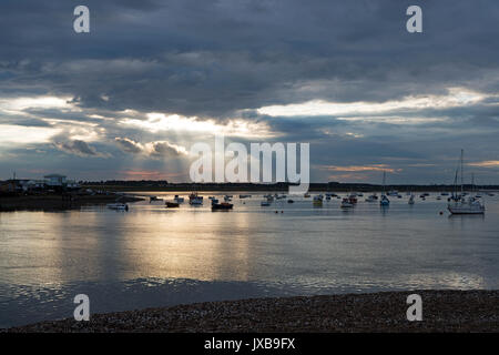 River Deben Felixstowe Ferry UK Suffolk Banque D'Images