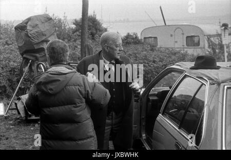 Smiley's People, alias : Agent dans eigener sache, Fernsehserie, Deutschland/BRD 1982, acteurs : Alec Guinness Banque D'Images