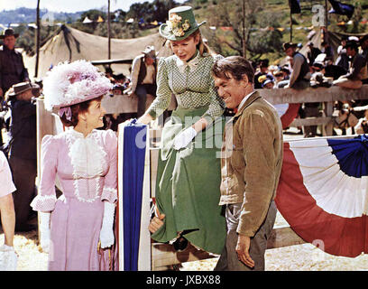 Rancho River aka. La race rare, USA 1966 Regie : Andrew C. McLaglen acteurs : James Stewart, Maureen O'Hara, Brian Keith Banque D'Images