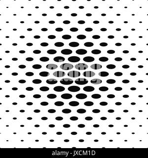 Résumé de fond monochrome ellipse Illustration de Vecteur