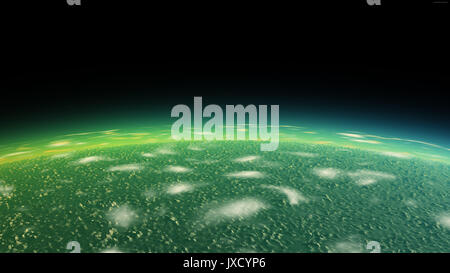 Sci-fi planète photo 8K et 4K Ultra HD 7680x4720 3840x2160 Banque D'Images