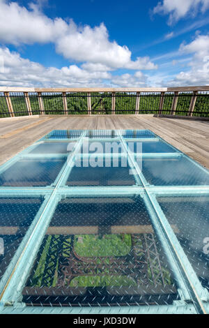 SKYWALK KINZUA BRIDGE STATE PARK MOUNT JEWETT MCKEAN COUNTY Florida USA Banque D'Images