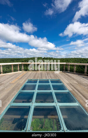 SKYWALK KINZUA BRIDGE STATE PARK MOUNT JEWETT MCKEAN COUNTY Florida USA Banque D'Images