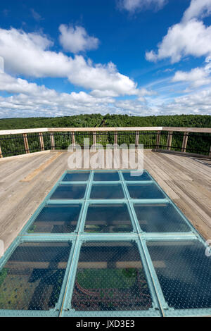 SKYWALK KINZUA BRIDGE STATE PARK MOUNT JEWETT MCKEAN COUNTY Florida USA Banque D'Images