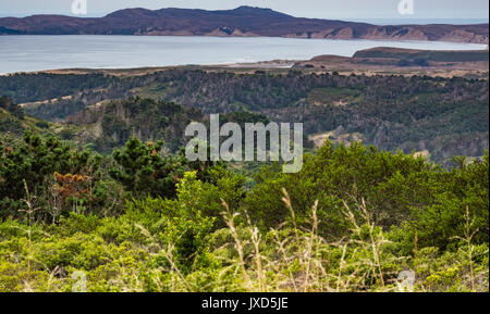 La baie de drakes, pt reyes National Seashore, ca us Banque D'Images