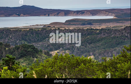 La baie de drakes, pt reyes National Seashore, ca us Banque D'Images