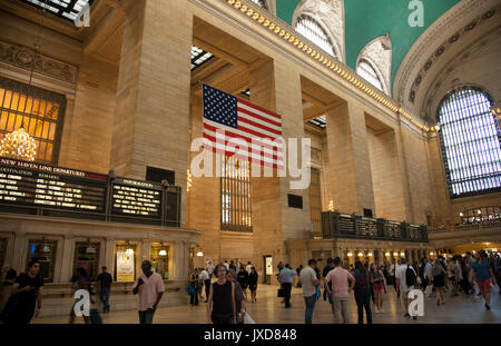 La gare Grand Central à New York - USA Banque D'Images