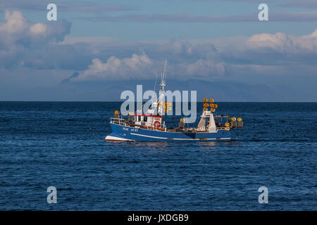 Bateau de pêche commerciale Banque D'Images