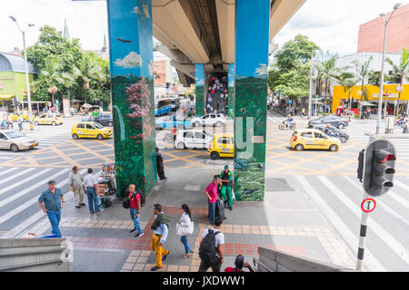 Une journée ensoleillée à Medellin Banque D'Images