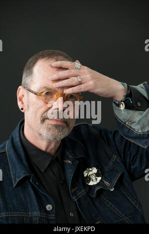 Edimbourg, Royaume-Uni,. 16 août 2017. David France figurant au Edinburgh International Book Festival. Credit : Lorenzo Dalberto/Alamy Live News Banque D'Images