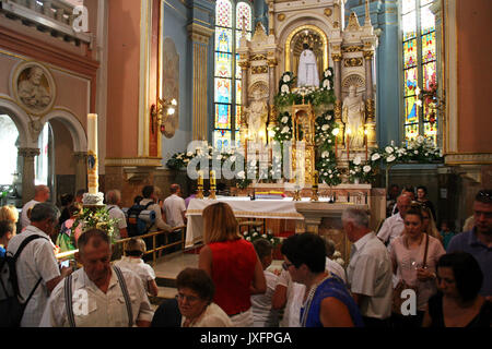 Marija Bistrica, sanctuaire marial, Assomption de Marie,pèlerinage,Croatie,europe,2 Banque D'Images