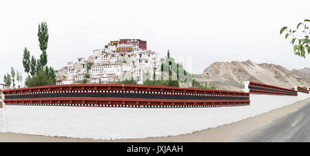 Monastère de Thiksey Ladakh Leh, Jammu-et-Cachemire, l'Inde Banque D'Images