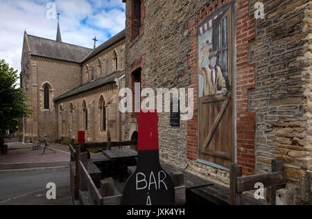 Clecy, Calvados, Normandie,France. Août 2017 Clecy une petite ville de la Suisse Normande La Suisse Normande ) salon de Normandie, France. Clécy est Wikipeadia : Banque D'Images