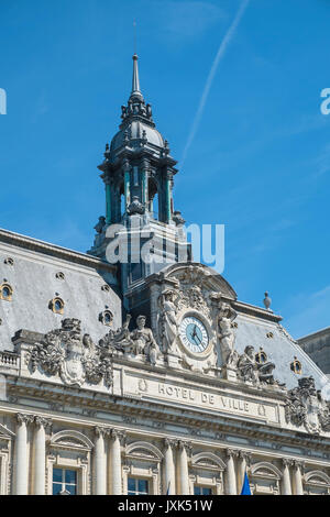 Hôtel de Ville (mairie), Tours, Indre-et-Loire, France. Banque D'Images